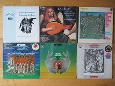 LOT 6 VINYLS 33T – MUSIQUE MEDIEVALE DIVERS – LUTH PSALTERION ORGUE VIELE...