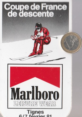 Autocollant tabac marlboro - autocollant., tabac.