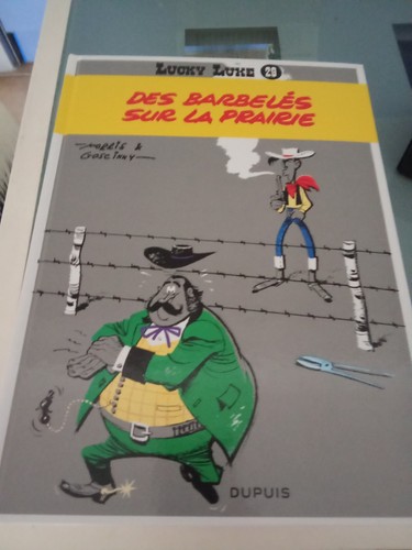 Lucky luke des barbeles - bd,