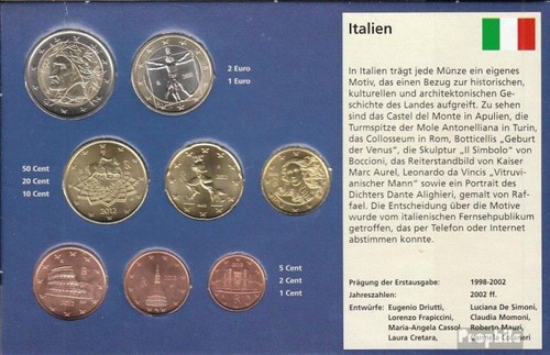 Italie série monnaies - série,