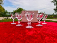 RARE SERIE DE 6 VERRES A VIN