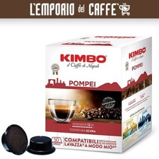 100 Capsules Compatibles Lavazza a Modo Mio Café Kimbo Pompei Forte Et A Décidé