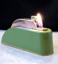 Briquet Ancien * THORENS Distinction * Vintage Fuel Lighter Feuerzeug accendino