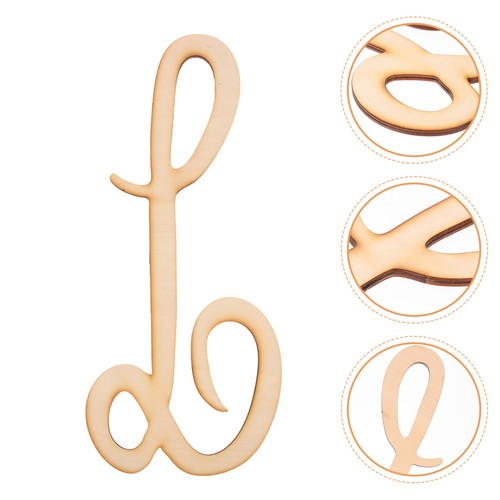 Wood craft alphabet mur - ,