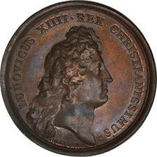 France, Médaille, Louis XIV