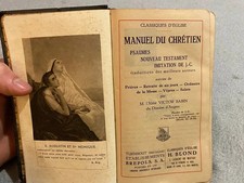 Manuel du Chrétien. Psaumes