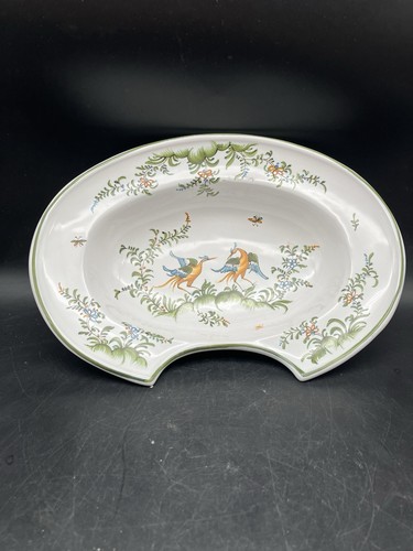 Plat barbe vintage - plat, faïence