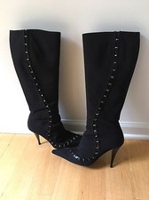 Giuseppe Zanotti Black Satin