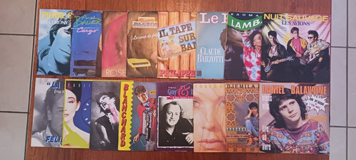 Années lot disques - années,
