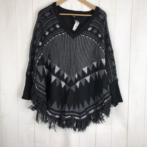 Nwt rue black gray - gray, cape