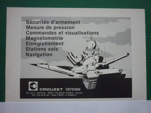 1980 pub crouzet defense - pub,
