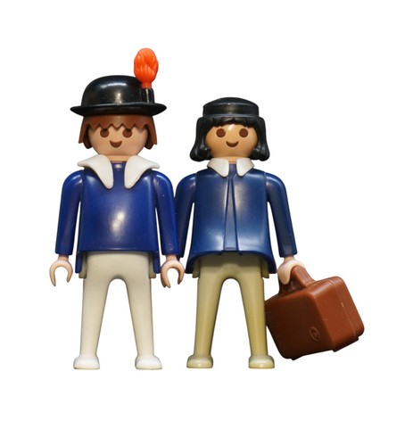 Playmobil personnage train