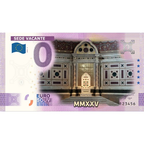 Zéro euro souvenir - euro,