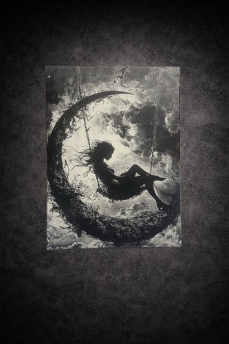 Tableau silhouette féminine