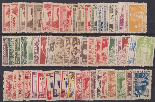 Timbres colonies francaises - colonies,