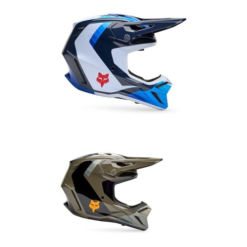 Casque motocross fox fade - de,