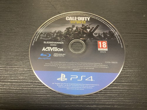 Seul call duty wwii ps4 - cd, of