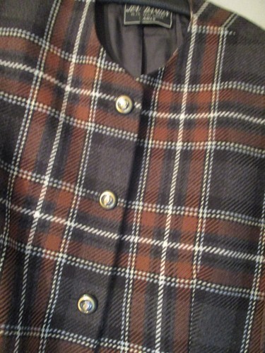 Veste écossaise couleur - veste, de