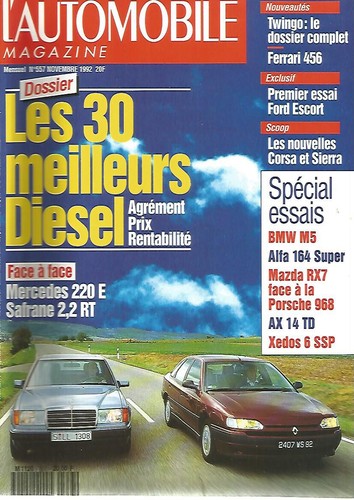 Automobile magazine 557 - l'automobile, n°557