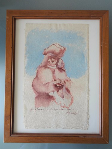 Ancienne belle aquarelle - belle,