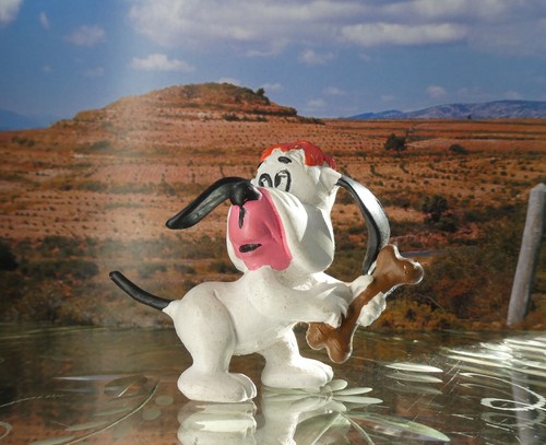 Droopy avec de - avec, os