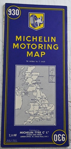 Carte michelin motoring - carte,