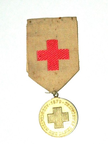Médaille croix rouge - de,