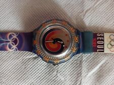 montre swatch collection Jeux Olympiques De Séoul 1988 Neuve