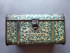 ancienne boîte machine à coudre VICTORIA