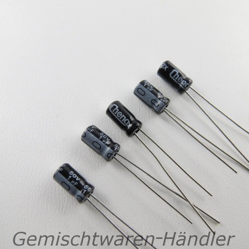 3µf 50v condensateur - 5x,