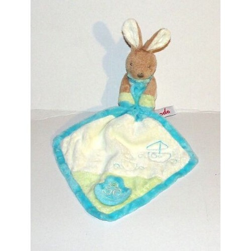 Doudou plat lapin son - lapin, et