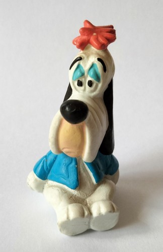 Vintage figurine droopy pvc - vintage,