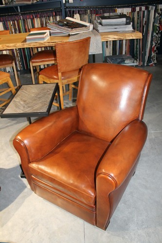 Fauteuil club dossier crosse - fauteuil,