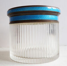 Pot à poudre flacon en argent