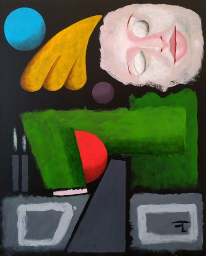 Art contemporain tableau