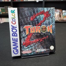 Turok 2 Seeds of Evil Nintendo Game Boy Color GBC Complet Pal EUR