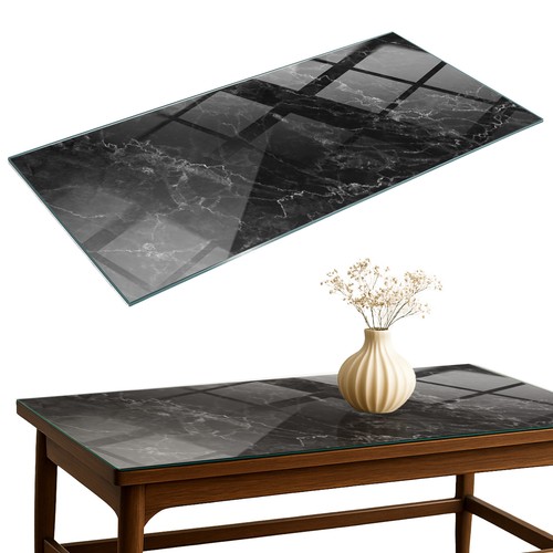 Plateau table verre - plateau, en