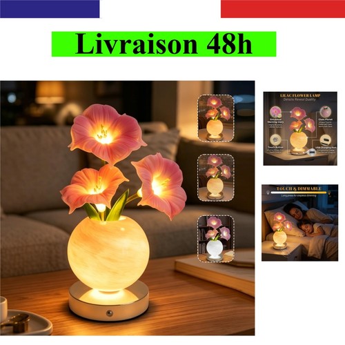 Lampe table tulipe led - de,