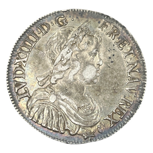 Louis xiv demi - Écu, à