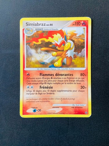 Carte pokémon simiabraz - carte,