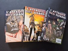 Lot De 3 Mangas L'attaque des