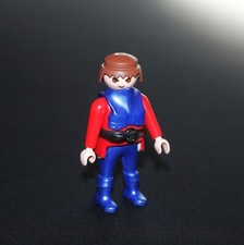 Playmobil moyen âge chevalier bleu 5203