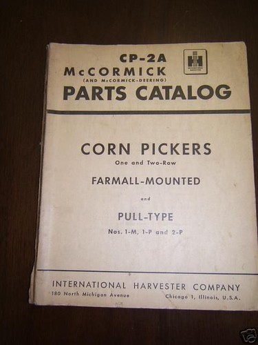 Mccormick corn pickers - cp-2a,