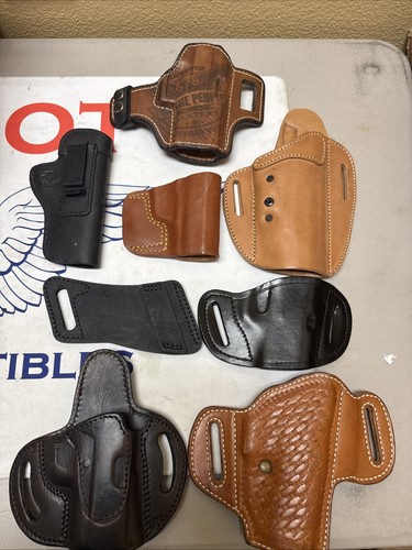 Various leather holsters - various,