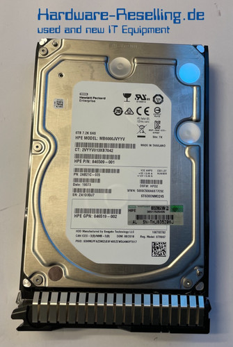 Hdd interne 5 sas 3 - 6, sas-3