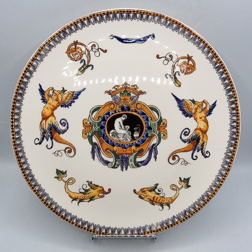 Plat gâteau faïence - à,