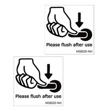 2 Sheets Stickers Porte Salle