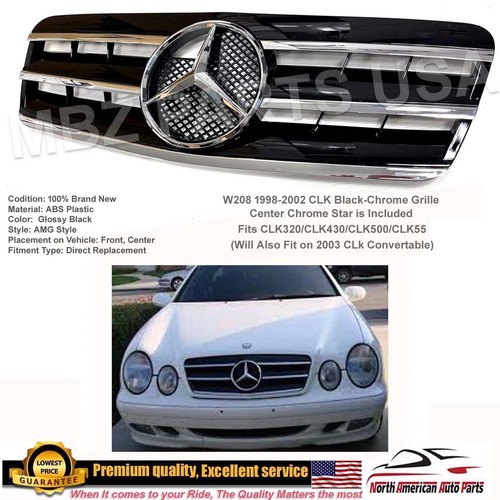 Clk55 clk63 grille - clk63, w208