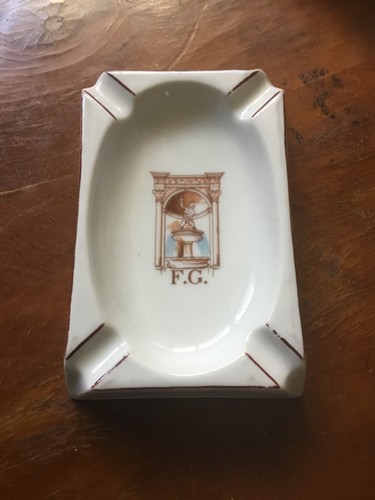 Rare ancien cendrier limoges - ancien,