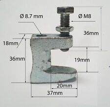 Support  pince de suspension /